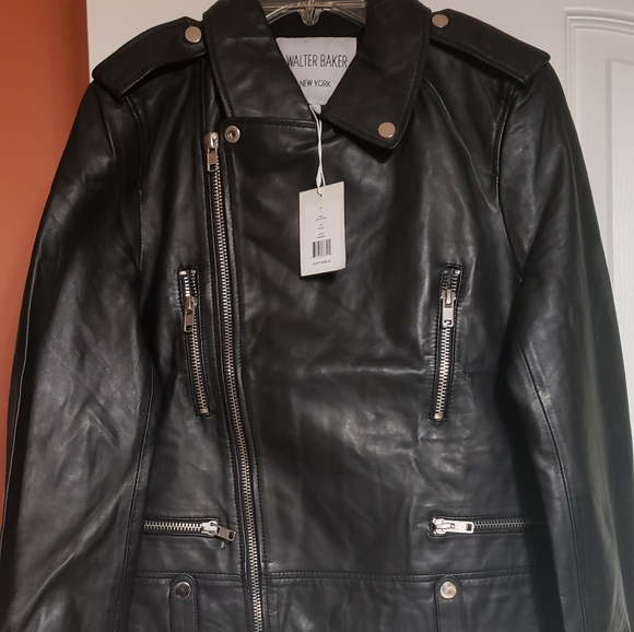 WALTER BAKER LIZA JACKET (BLACK) UNISEX - MSRP $698.00 - Picture 8 of 14